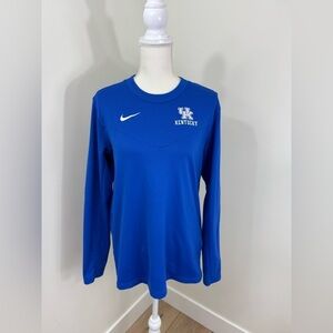 Nike Men's Kentucky Wildcats Long Sleeve Top | Size Small